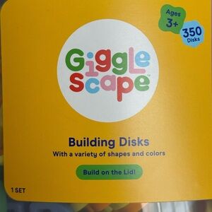 Giggle Space: Colorful Building Disks Set